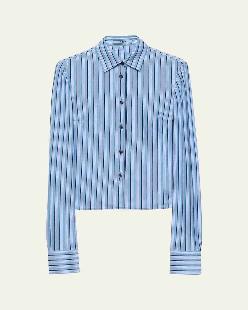 Straight Button Down Top